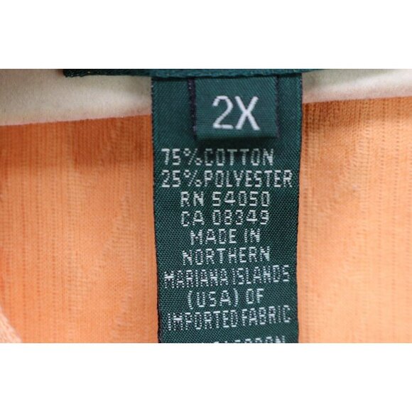 Lauren Ralph Lauren Orange Cable Knit Tank Top and Sweater Set-Size 3X - Picture 6 of 15